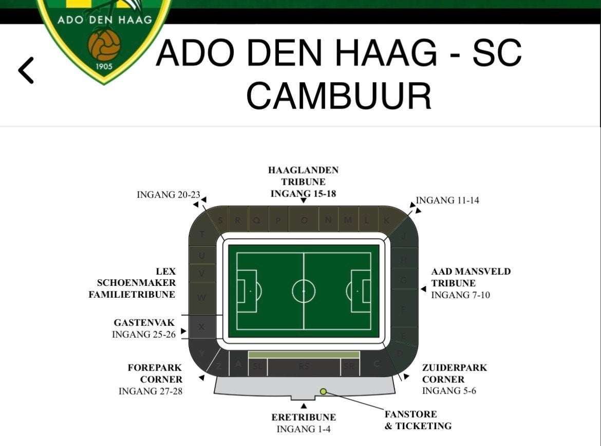 Ticket ADO - CAMBUUR vak O