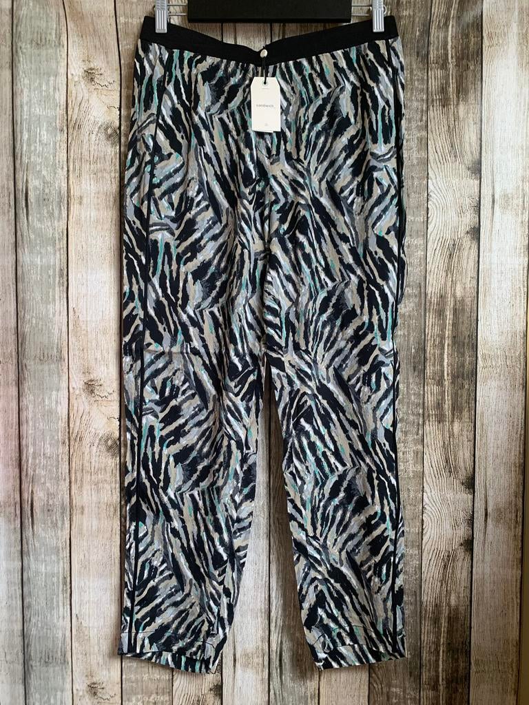 Sandwich super gave dunne broek (Maat 38) NIEUW!!, Maat 38/40 (M), Verzenden, Zwart, Nieuw
