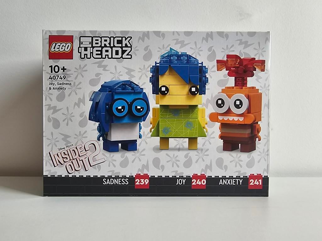LEGO BrickHeadz 40749 Inside Out 2 - Nieuw en Verzegeld, Ophalen of Verzenden, Nieuw, Complete set, Lego