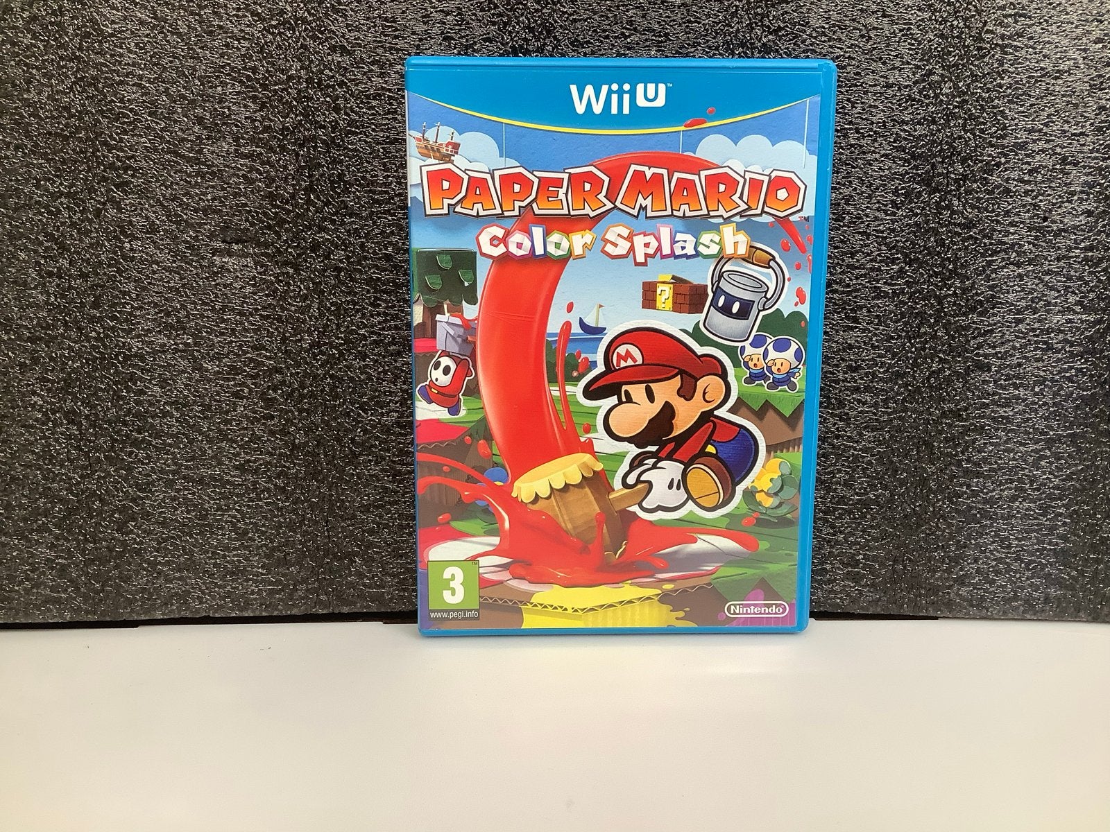 Paper Mario Color Splash - Wii U (Zo goed als nieuw), 1 speler, Ophalen of Verzenden, Zo goed als nieuw, Role Playing Game (Rpg)