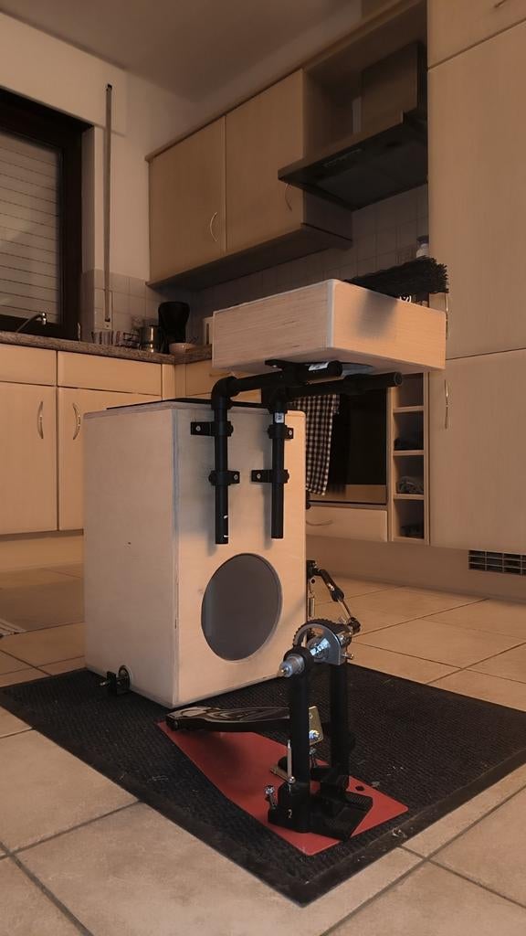 Cajon drumkit super compact, Ophalen, Zo goed als nieuw, Overige merken
