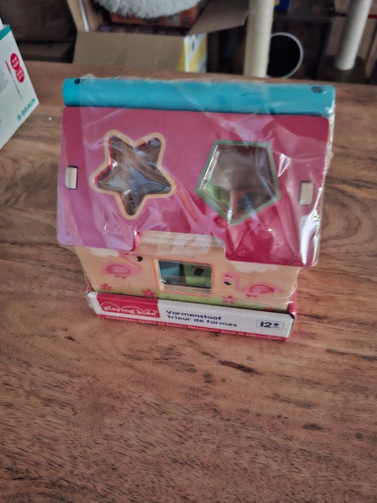 Leuk huisje met vormen nieuw!!!!, Ophalen of Verzenden, Nieuw, Overige typen