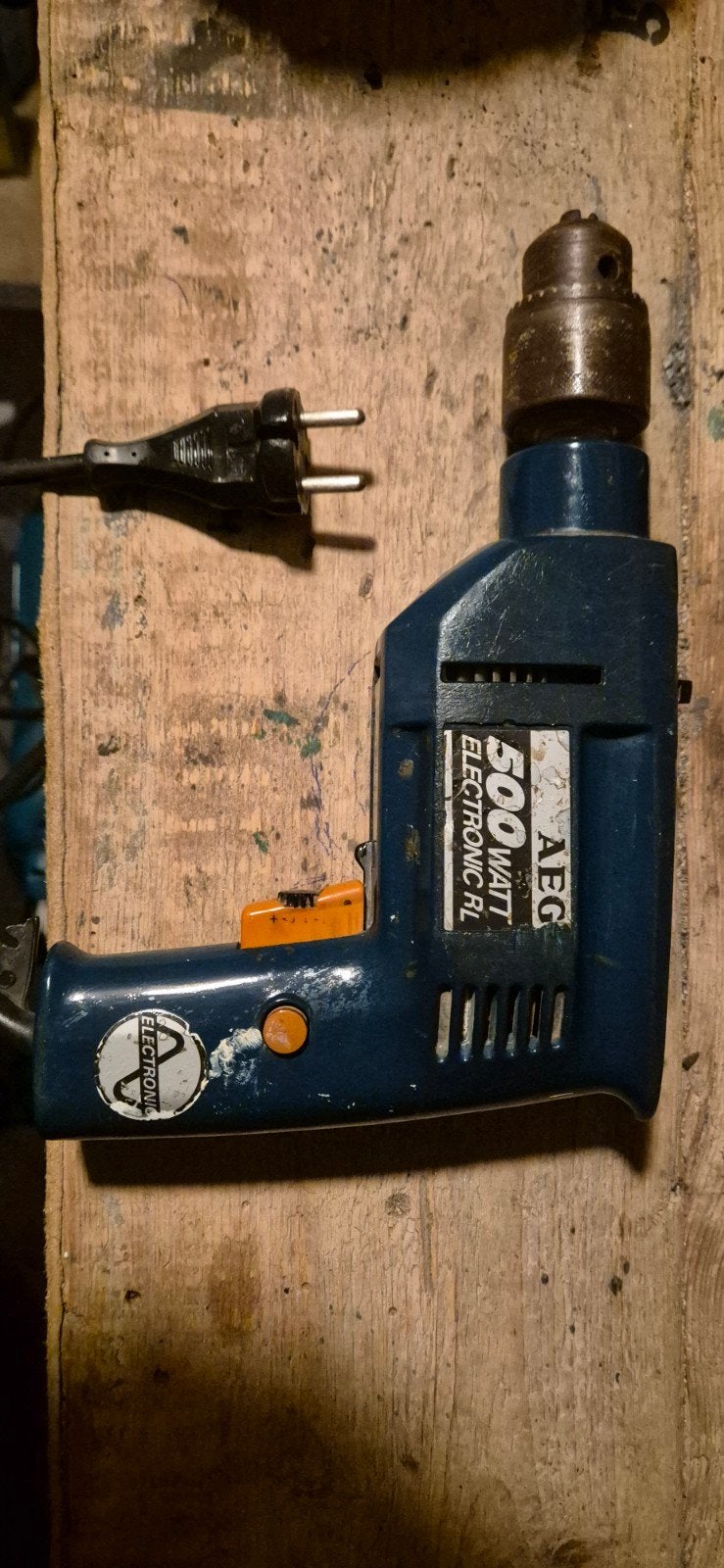 AEG Klopboormachine, Boormachine, Gebruikt, Ophalen of Verzenden, Klopboormechanisme