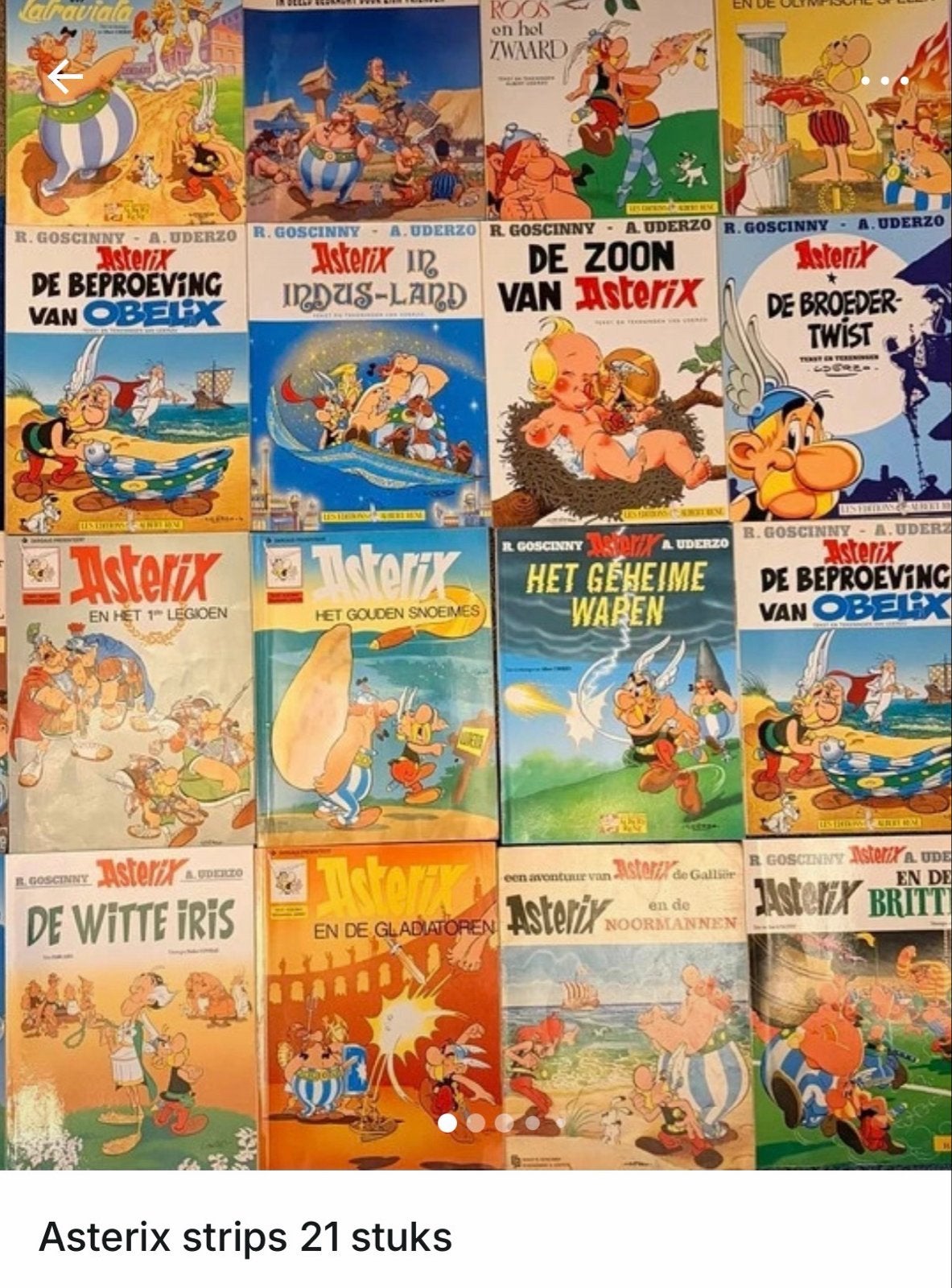 Asterix strips - 21 stuks - Diverse titels, Boeken, Meerdere stripboeken, Ophalen of Verzenden, Zo goed als nieuw