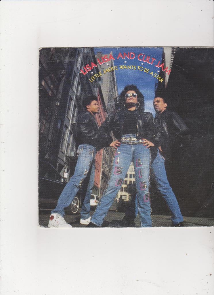 7" Single Lisa Lisa & Cult Jam- Little Jackie wants to be a, Cd's en Dvd's, Vinyl Singles, Gebruikt, 7 inch, Single, Dance