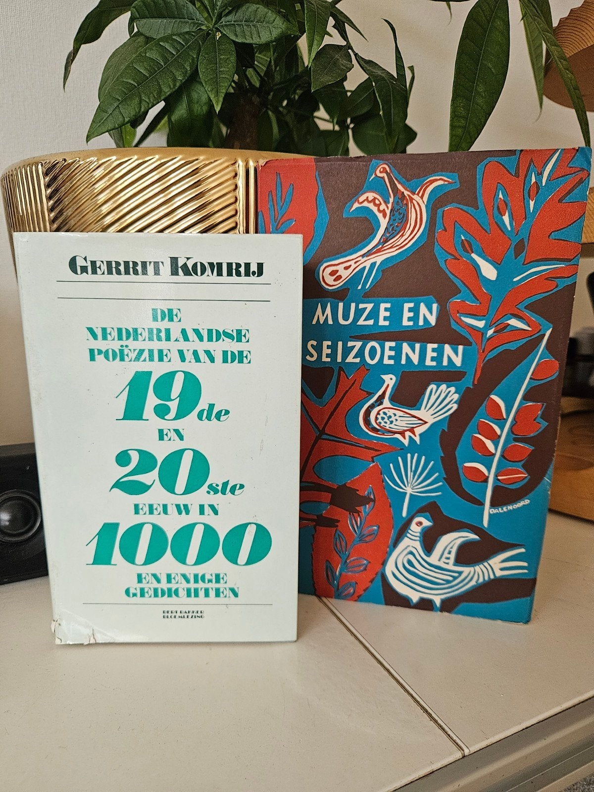Gerrit Komrij - De Nederlandse Poëzie 19e en 20e eeuw, Ophalen of Verzenden, Gelezen, Gerrit Komrij, Meerdere auteurs