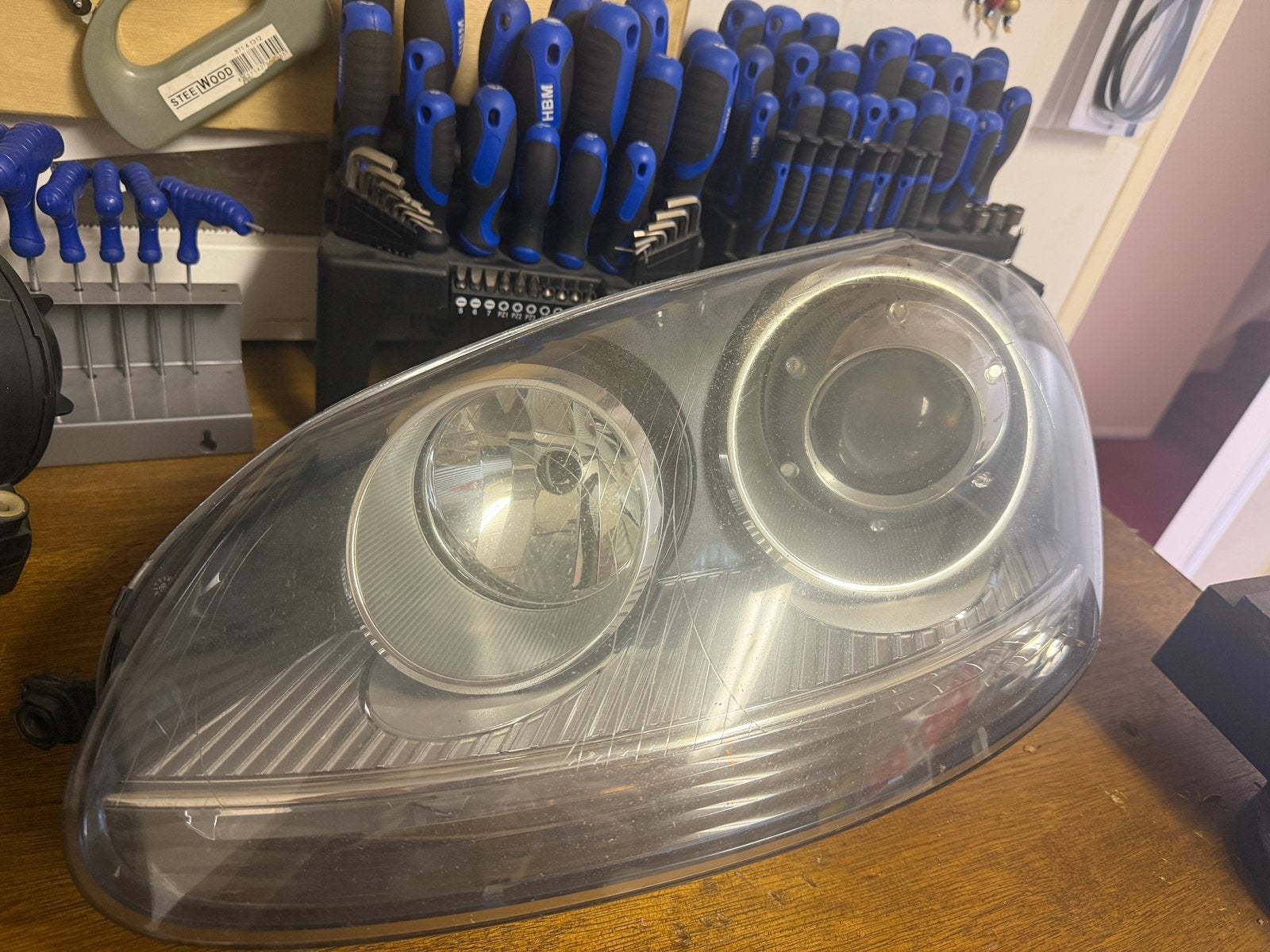 Originele golf 5 R32 GTI  xenon koplampen OEM, Auto-onderdelen, Ophalen of Verzenden