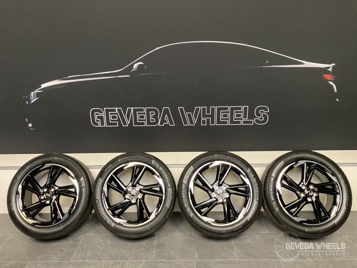 19” originele DS4 DS7 Crossback velgen + banden 5x108 DEMO 9, Auto-onderdelen, Banden en Velgen, 19 inch, Gebruikt, -, -