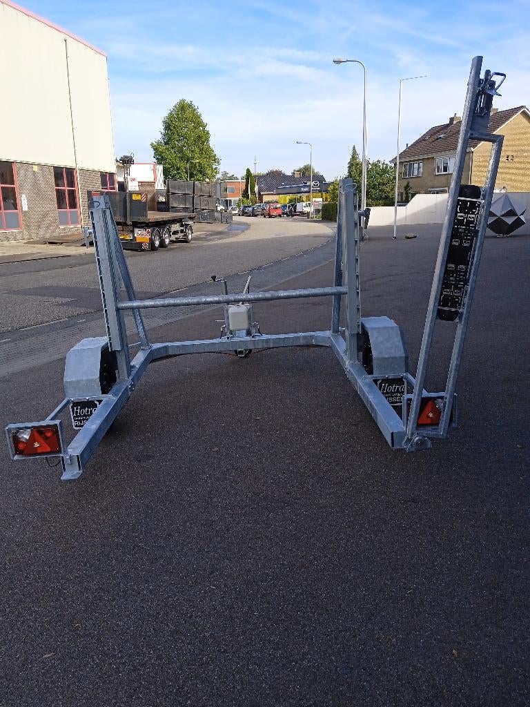 Hotra haspelwagen DEMO model 1800 KG, Auto diversen, Aanhangers en Bagagewagens, Ophalen of Verzenden, Zo goed als nieuw