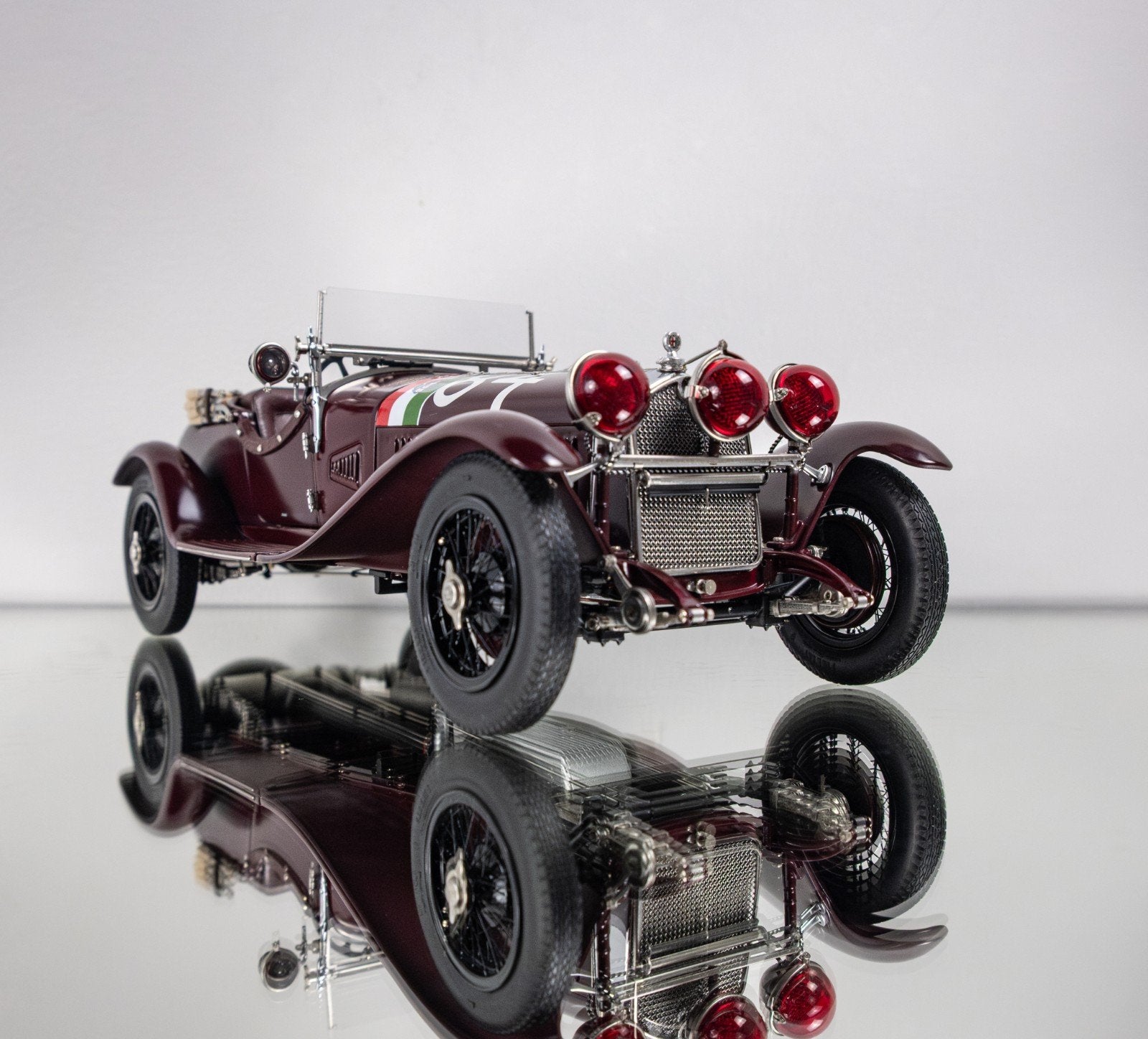 CMC Alfa Romeo 6C Mille Miglia 1930 M141, Ophalen of Verzenden, Zo goed als nieuw, Auto, Overige merken