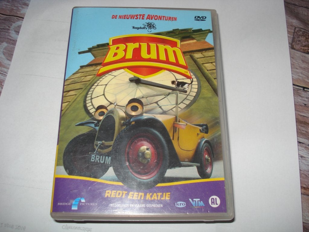 dvd brum redt een katje 1205-834-413, Cd's en Dvd's, Dvd's | Kinderen en Jeugd, Alle leeftijden, Ophalen of Verzenden, Zo goed als nieuw