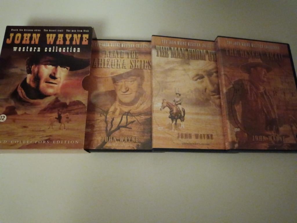 Dvd box John Wayne, Ophalen of Verzenden, 1940 tot 1960, Zo goed als nieuw, Actie en Avontuur