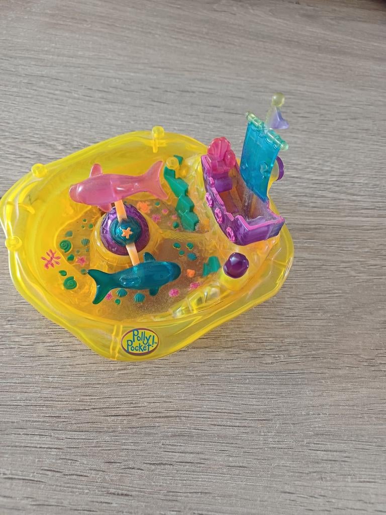 Polly Pocket Dolphin ride sea splash / vintage, Kinderen en Baby's, Speelgoed | Overig, Ophalen of Verzenden, Jongen of Meisje