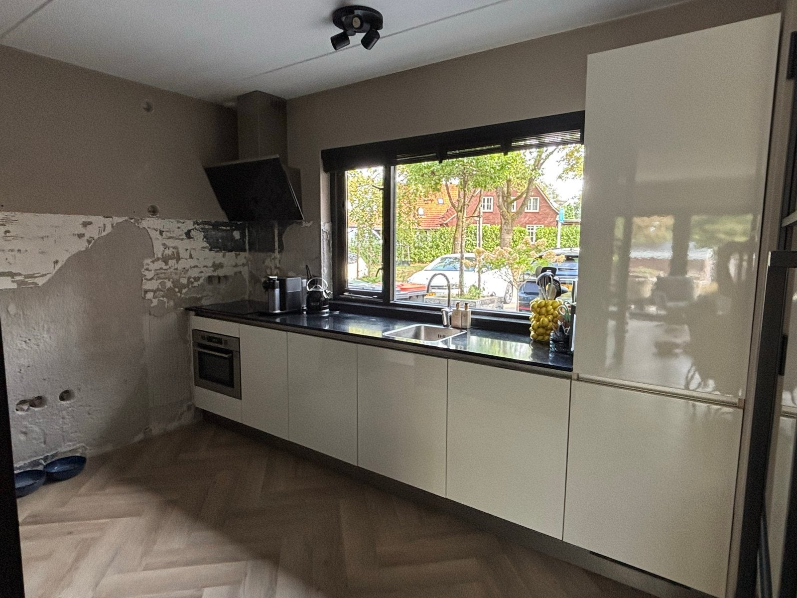 Moderne keuken, Ophalen, Gebruikt, Wit, Overige typen