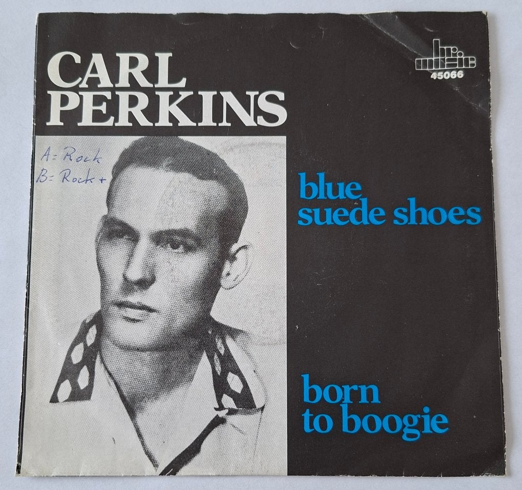 Carl Perkins - Blue suede shoes, Gebruikt, Ophalen of Verzenden, Pop, Overige typen