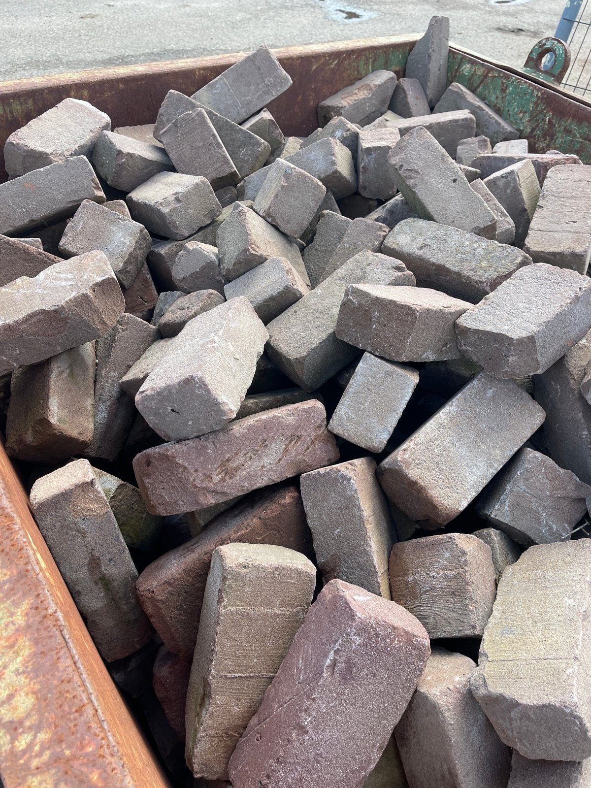 Gebakken Dikformaat - 15 m² beschikbaar, Gebruikt, Keramiek, Overige typen, Ophalen of Verzenden