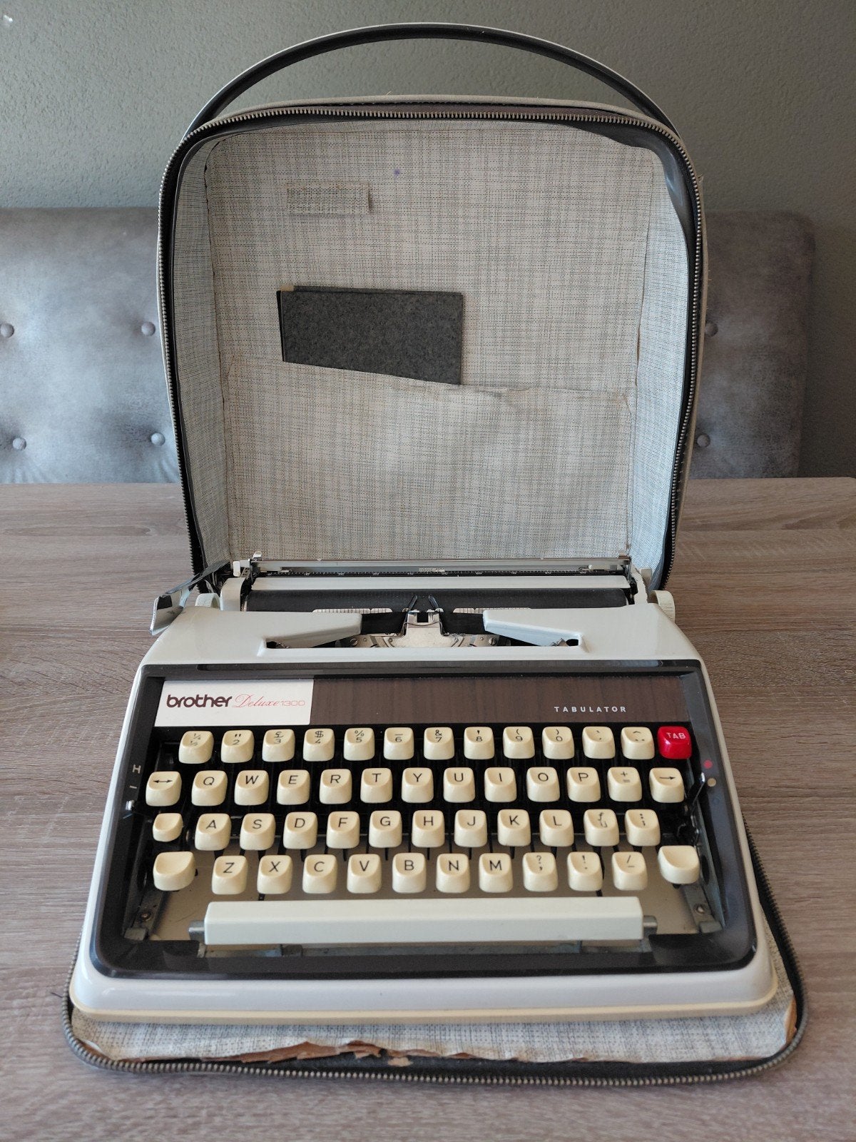 Brother deluxe 1300, Ophalen, Gebruikt