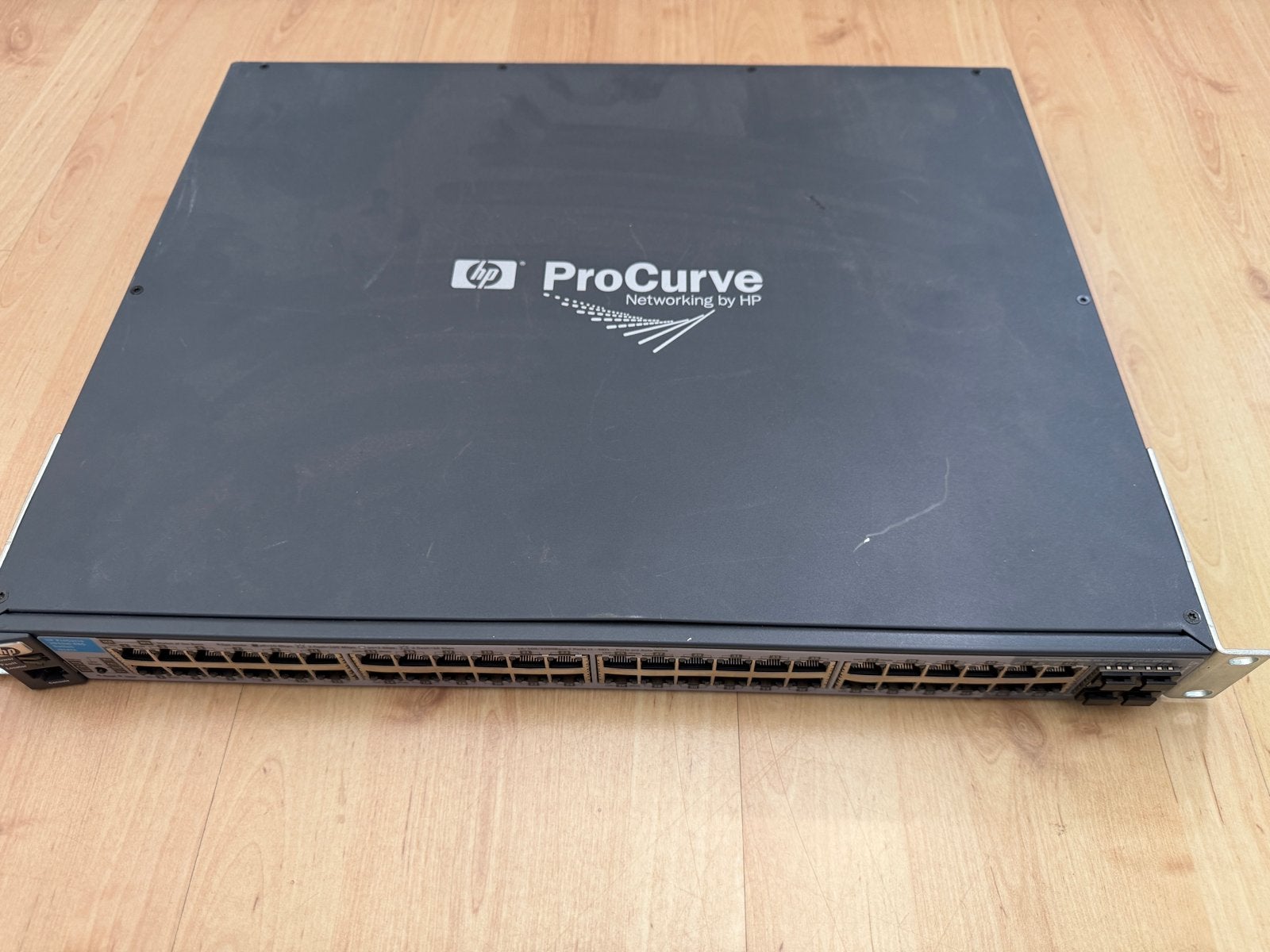 HP ProCurve J9147A 2910al-48G Poe+ Switch, Computers en Software, Netwerk switches, Ophalen of Verzenden, Gebruikt