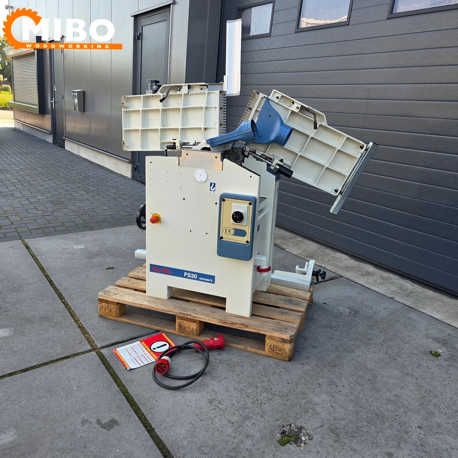 SCM Vlakenvandiktebank 300mm ** Tersa messen ** schaafbank, Doe-het-zelf en Verbouw, Ophalen of Verzenden, Zo goed als nieuw, Elektrisch
