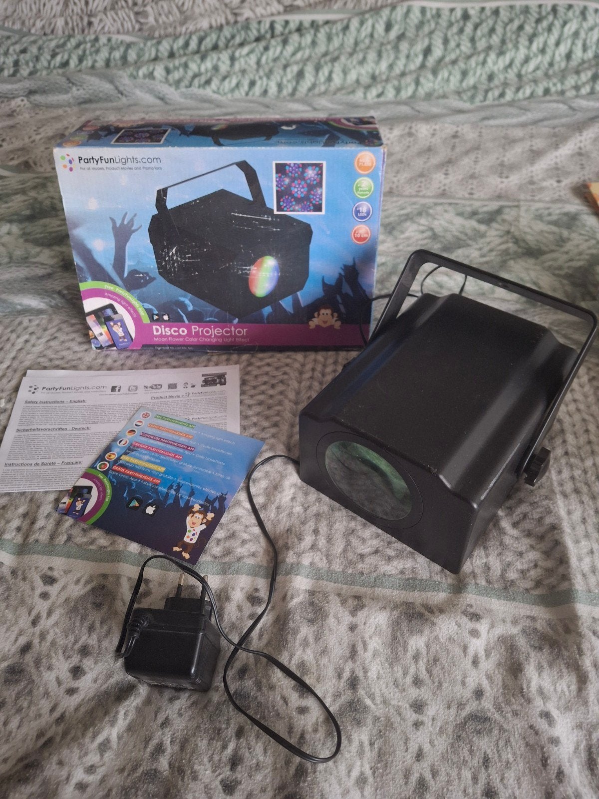 PartyFunLights Disco Projector, Gebruikt, PartyFunLights, LED, Ophalen of Verzenden