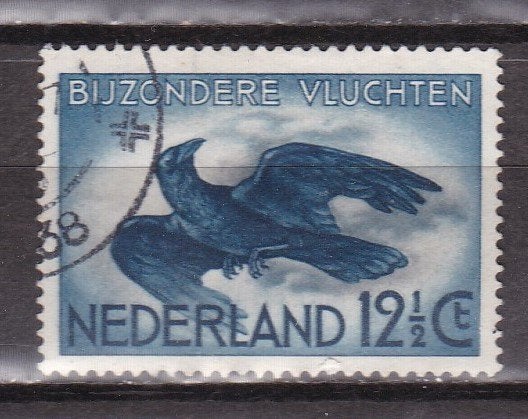 Nederland Luchtpost NVPH nr. 11 gestempeld, Ophalen of Verzenden, T/m 1940, Gestempeld