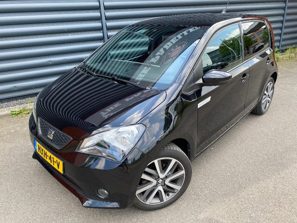 Seat Mii Plus Elektromotor 83pk 2021 Zwart Dealer Onder., Auto's, Seat, Particulier, Mii, ABS, Airbags, Automatische klimaatregeling