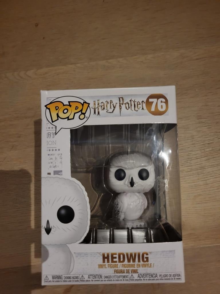 Funko Pop! Harry Potter Hedwig #76 - Kleine deuk verpakking, Ophalen, Gebruikt, Actiefiguurtje