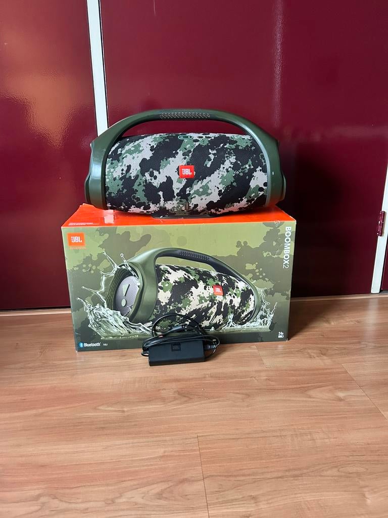Jbl boombox 2, Ophalen, Gebruikt, 120 watt of meer, JBL