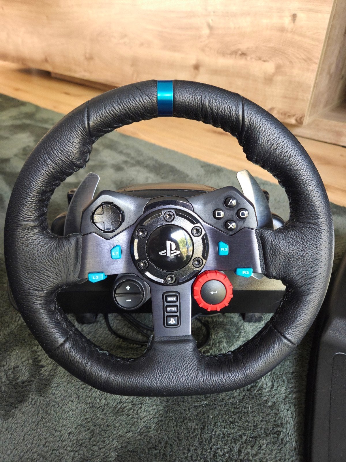Logitech G29 racestuur met pedalen voor PlayStation/PC, Racestuur, Force feedback, Zo goed als nieuw, Logitech