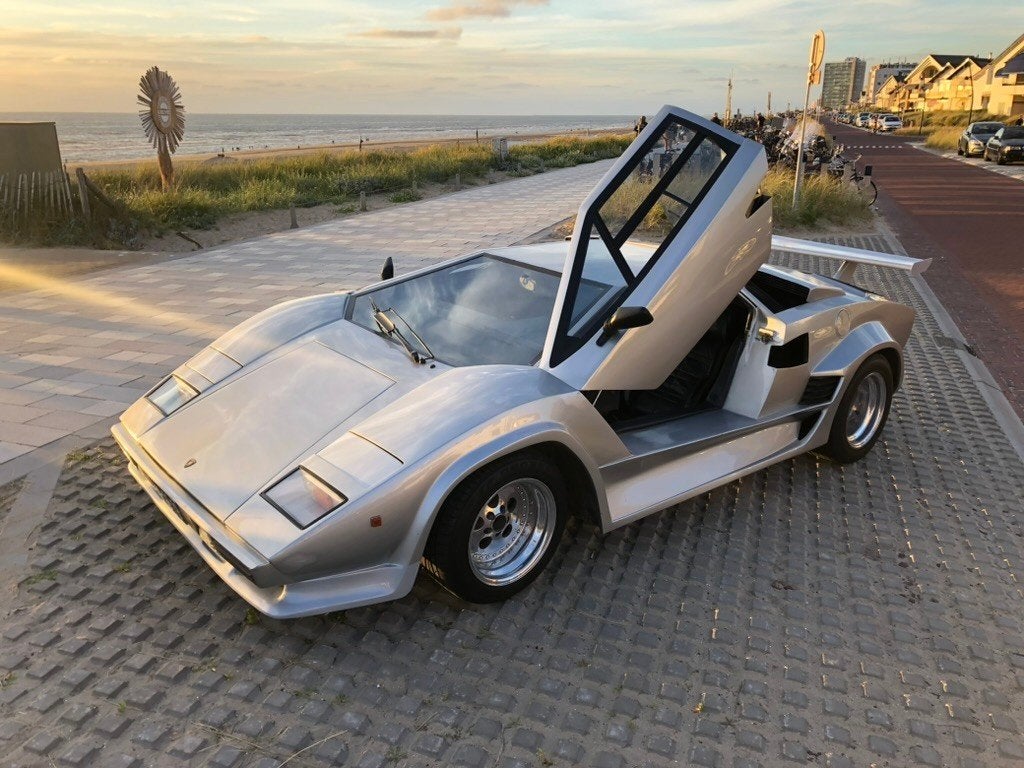 Tributo Lamborghini Countach Replica, Auto's, Achterwielaandrijving, Zwart, Leder, Handgeschakeld