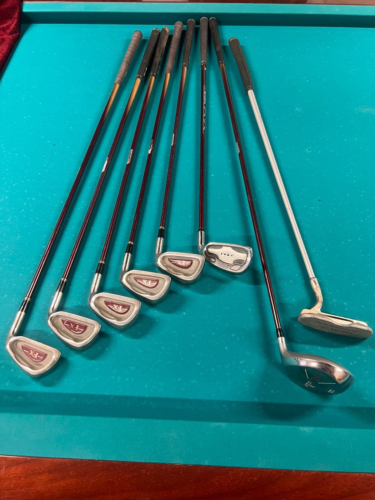 Golfset rechtshandig dames, Sport en Fitness, Golf, Ophalen, Gebruikt, Set