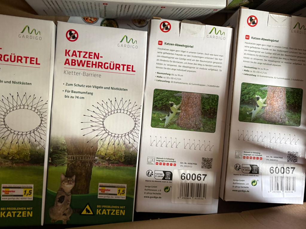 Boomgordels om te voorkomen dat kat boom inklimt, Dieren en Toebehoren, Ophalen of Verzenden, Nieuw