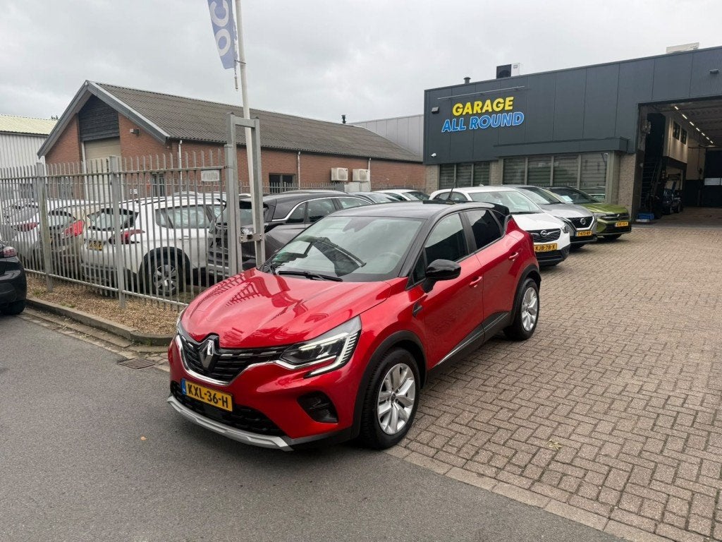 Renault CAPTUR 1.3 TCe 130 Initiale /automaatCruise/ECC/lich, Auto's, Gebruikt, 4 cilinders, Met garantie (alle), 665 kg