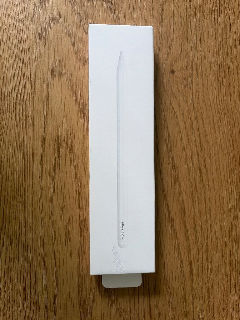 New Apple Pencil Pro, Computers en Software, Apple iPads, Wit, Apple iPad Air, Nieuw, 16 GB