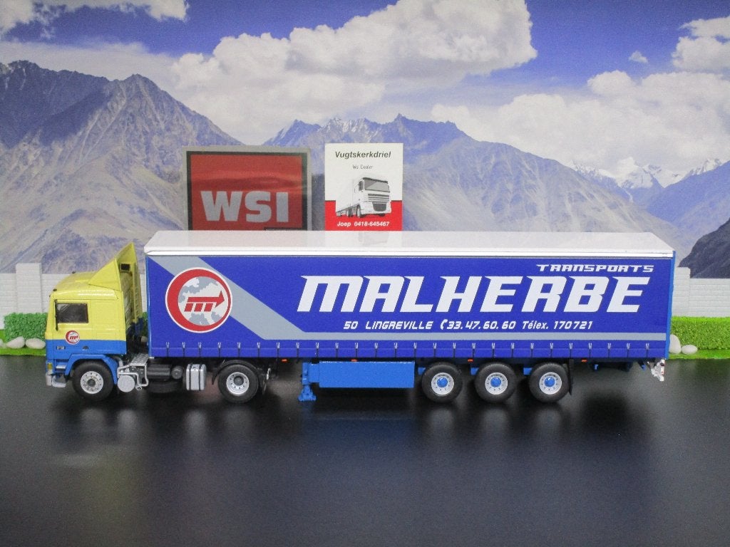 nieuw wsi 01-3247 volvo f12 4x2 malherbe, Hobby en Vrije tijd, Modelauto's | 1:50, Ophalen of Verzenden, Nieuw, Bus of Vrachtwagen