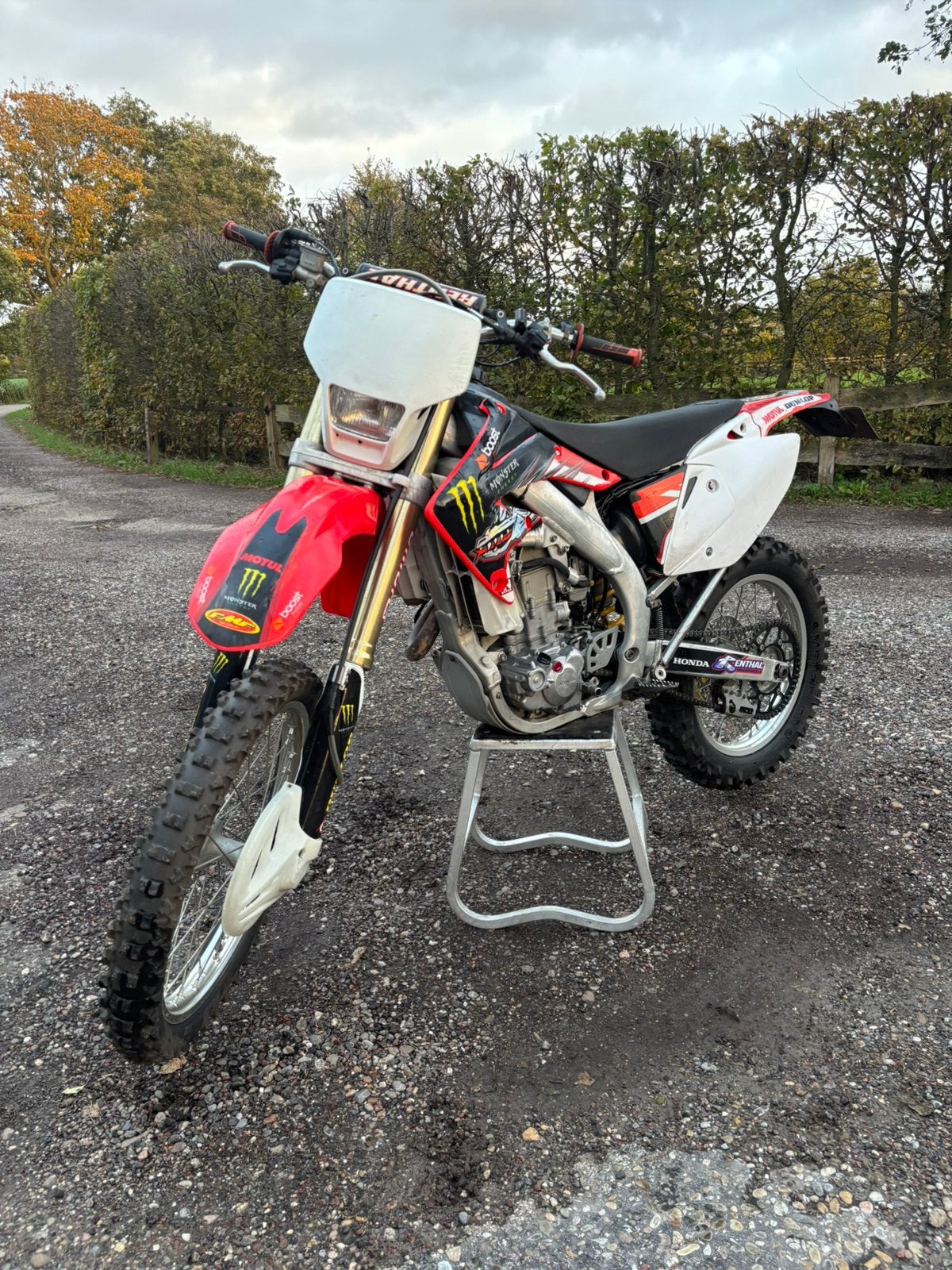 Nette Honda enduro motor CRF450X kenteken crf450 2007, Motoren, 450 cc, Gebruikt, Particulier, Enduro