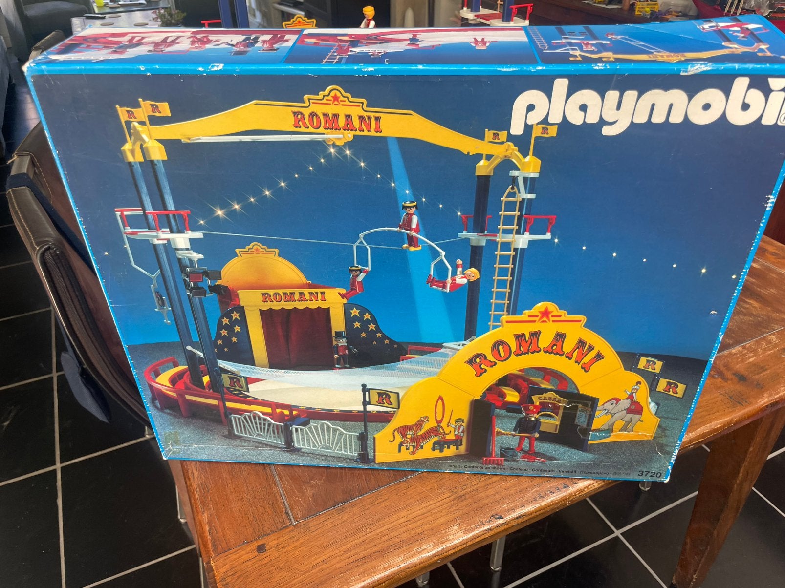 Playmobil 3720 Romani circus met uitbreidingen, Kinderen en Baby's, Ophalen of Verzenden, Zo goed als nieuw