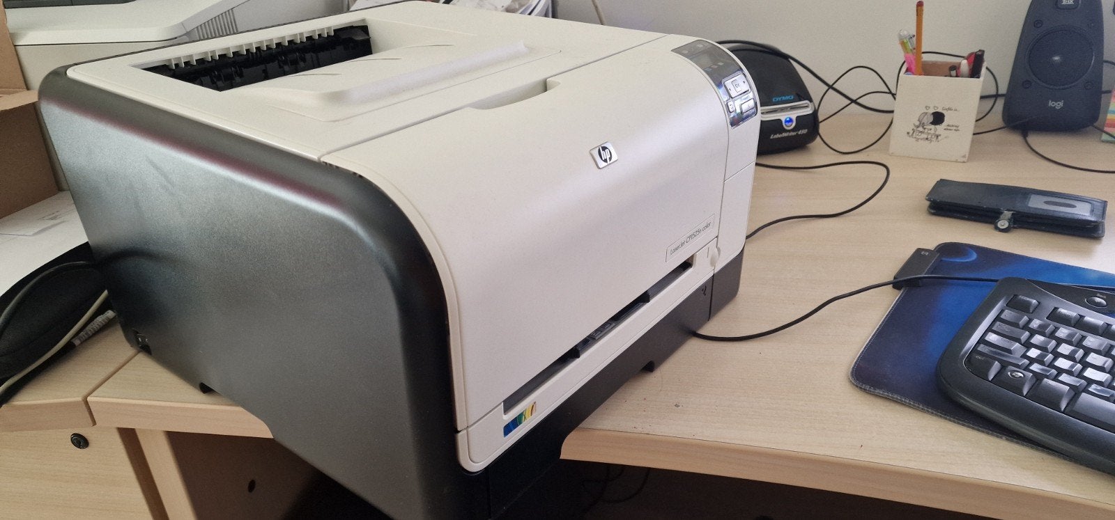 HP LaserJet CP1525n kleurenlaserprinter, Computers en Software, Printers, Ophalen, Gebruikt, Kleur printen, Printer