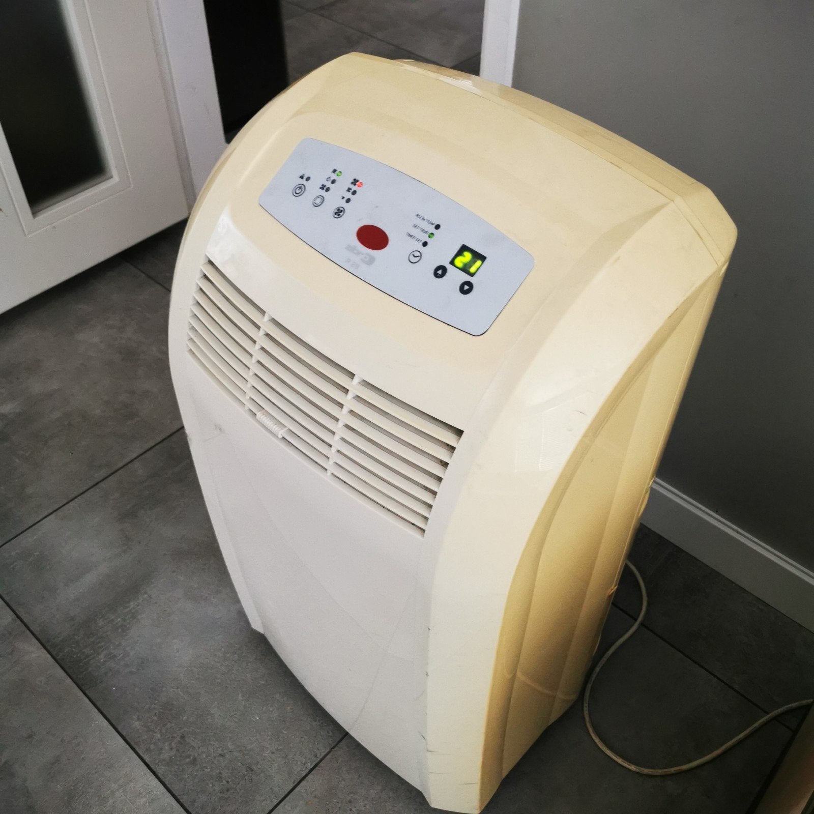 Zibro Mobiele Airco P 28 - Koelen en Ontvochtigen, Witgoed en Apparatuur, Airco's, Ophalen, Timer, Gebruikt, 3 snelheden of meer