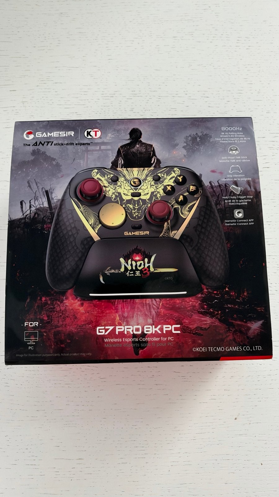 GameSir G7 Pro 8K Wireless Controller Nioh 3 Edit, Ophalen of Verzenden, Nieuw