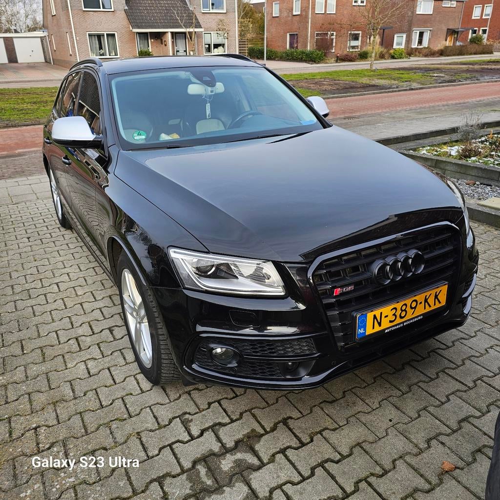 Audi 3.0 TDI SQ5 quattro Pro Line   2015 Zwart, Auto's, Audi, Automaat, Euro 5, 15 km/l, Zwart