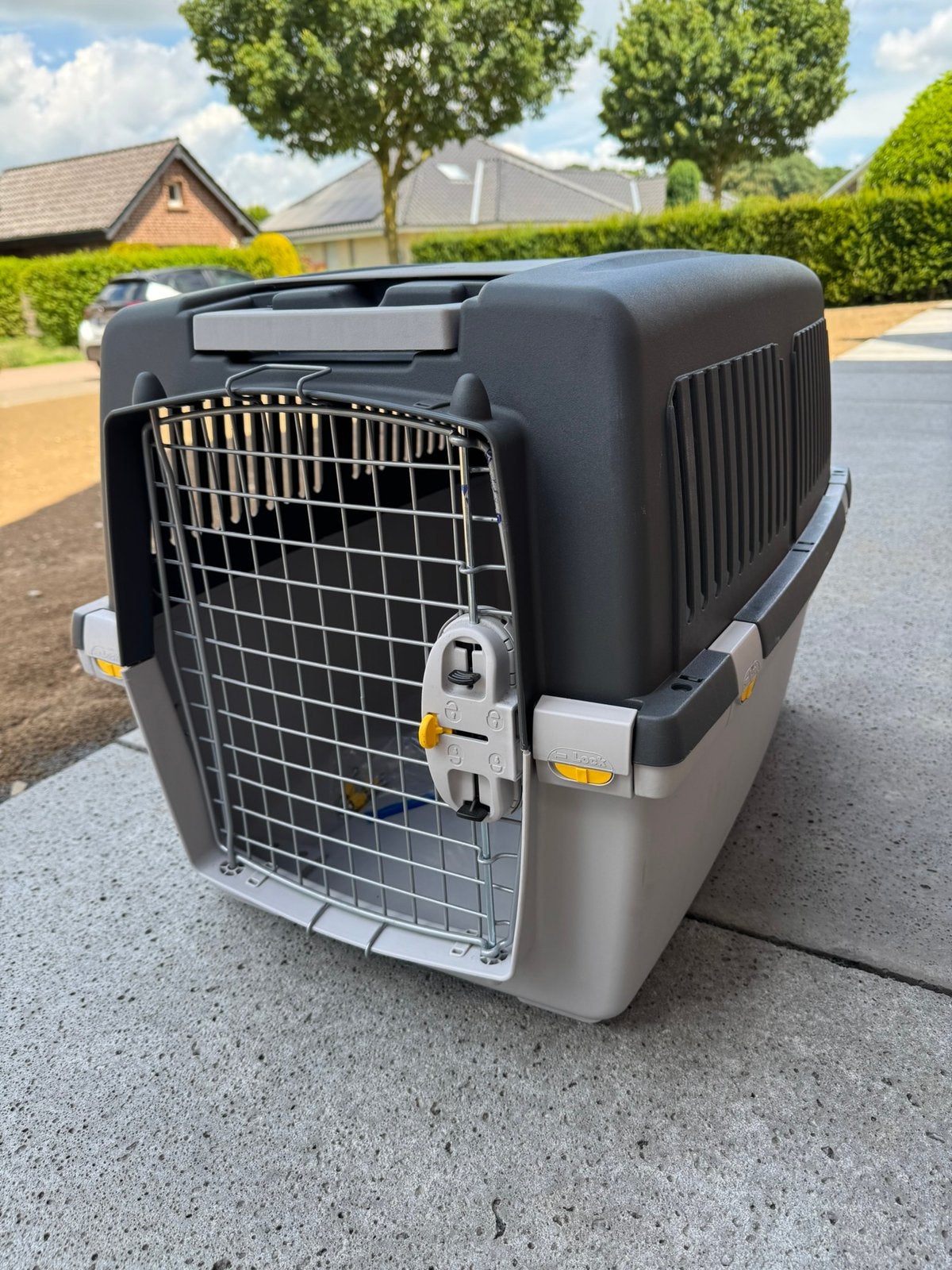 Transportbox voor kleine en middel grote hond, Dieren en Toebehoren, Ophalen, Zo goed als nieuw, Minder dan 65 cm