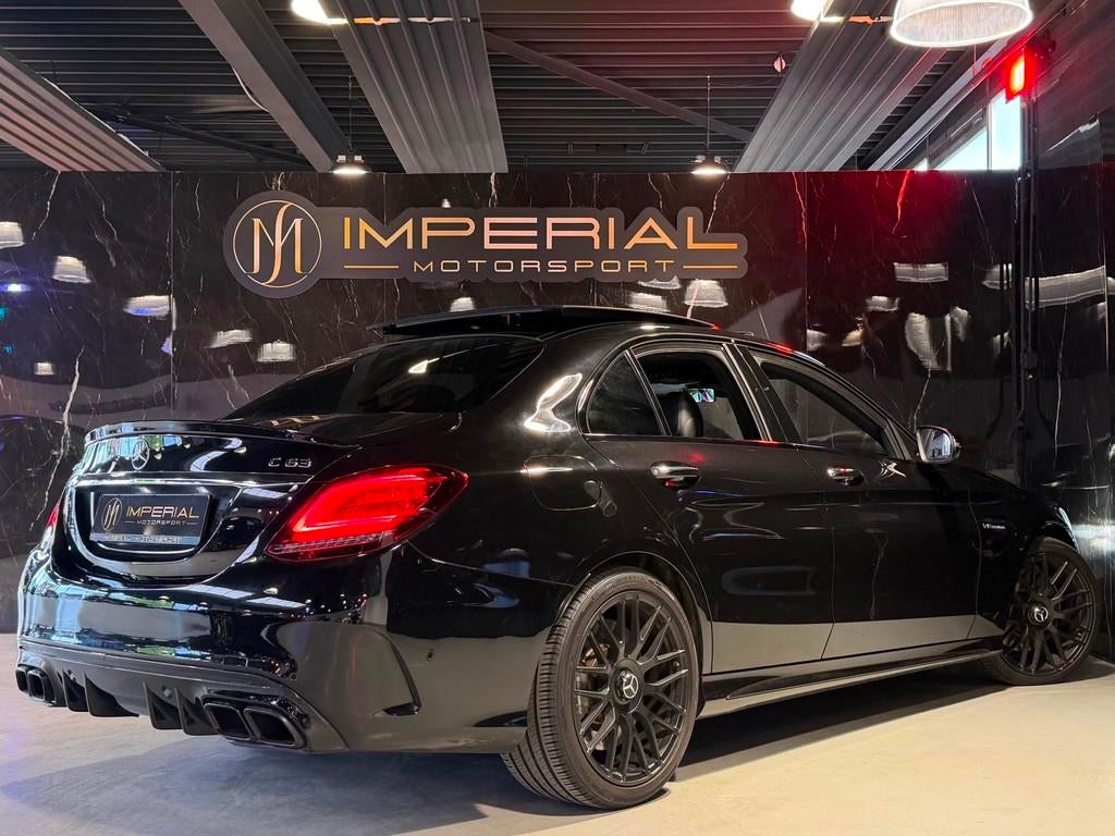 Mercedes-Benz C-klasse AMG C63 Pano|HUD|Burm|Cam|Sfeer|Keyl, Auto's, Mercedes-Benz, Automaat, Achterwielaandrijving, Gebruikt