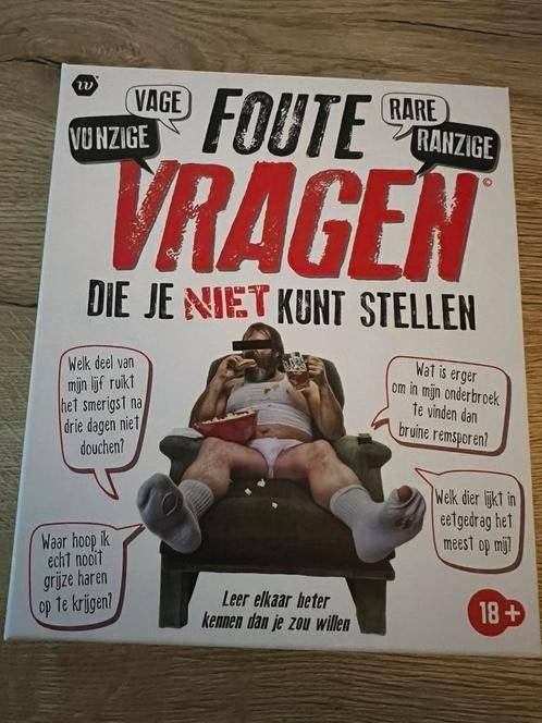 Foute vragen spel, Ophalen of Verzenden, Nieuw