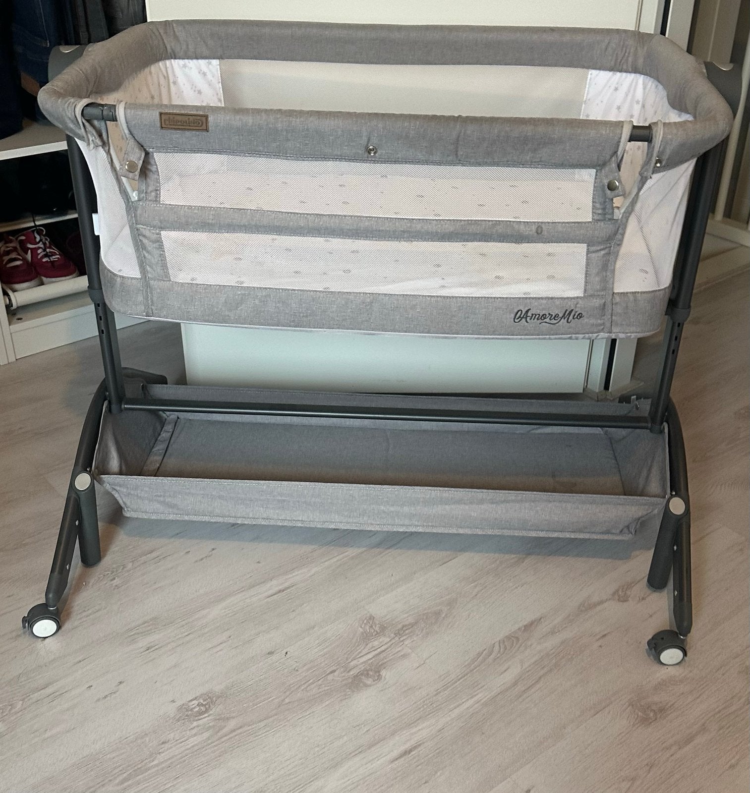 AmoreMio Co-sleeper/Wieg, Ophalen, Zo goed als nieuw, Wieg