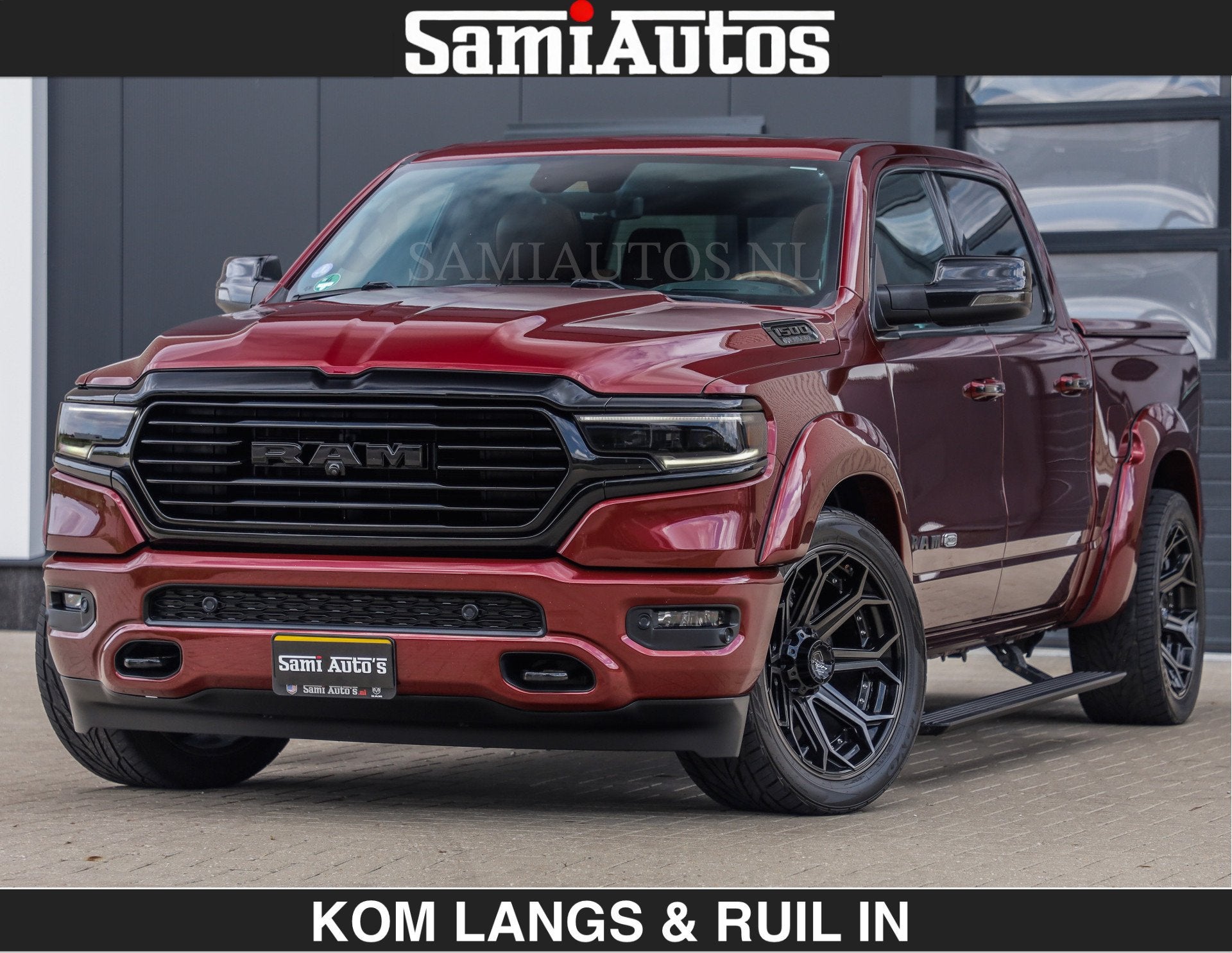 Dodge Ram LONGHORN | WIDE BODY | 5.7 V8 | BREDE WIELEN | BOM, Auto's, Automaat, Dealer onderhouden, 5654 cc, Met garantie (alle)