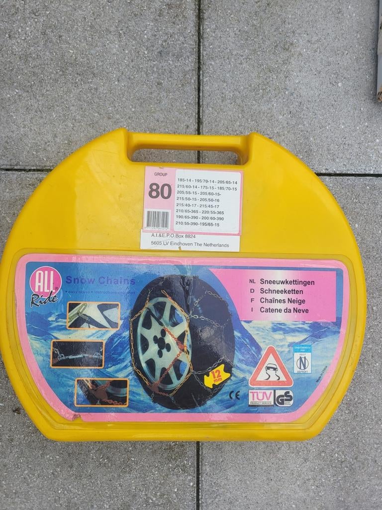 Nieuwe sneeuwkettingen, nooit gebruikt - diverse maten, Auto diversen, Sneeuwkettingen, Ophalen of Verzenden