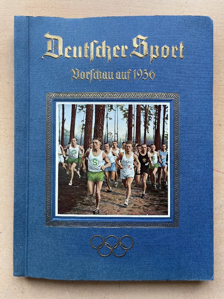 Plaatjesalbum „Deutdecher Sport Vorschau  1936, Boeken, Gelezen, Ophalen of Verzenden, Herbert Obscherningkat, Voor 1940