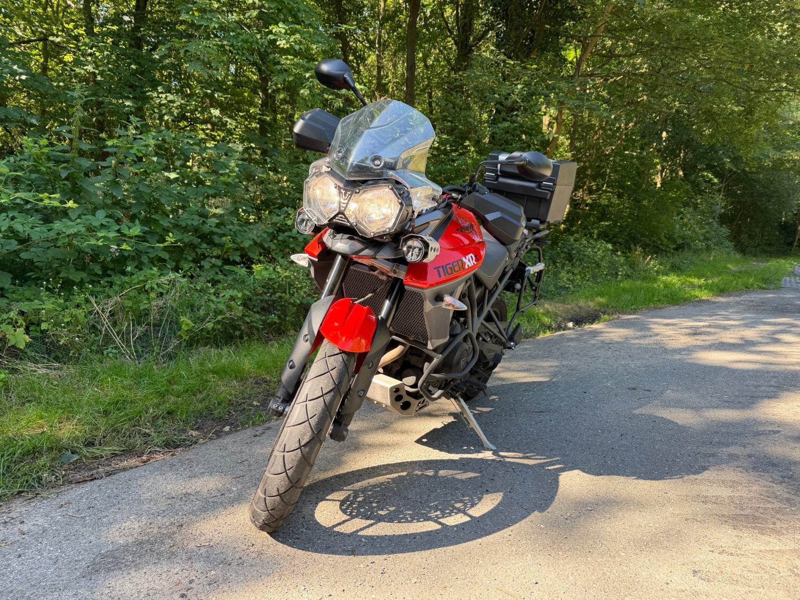 Triumph Tiger 800 XRT weinig km 2016, Motoren, Occasion, Motorrijbewijs A, 3 cilinders, Particulier