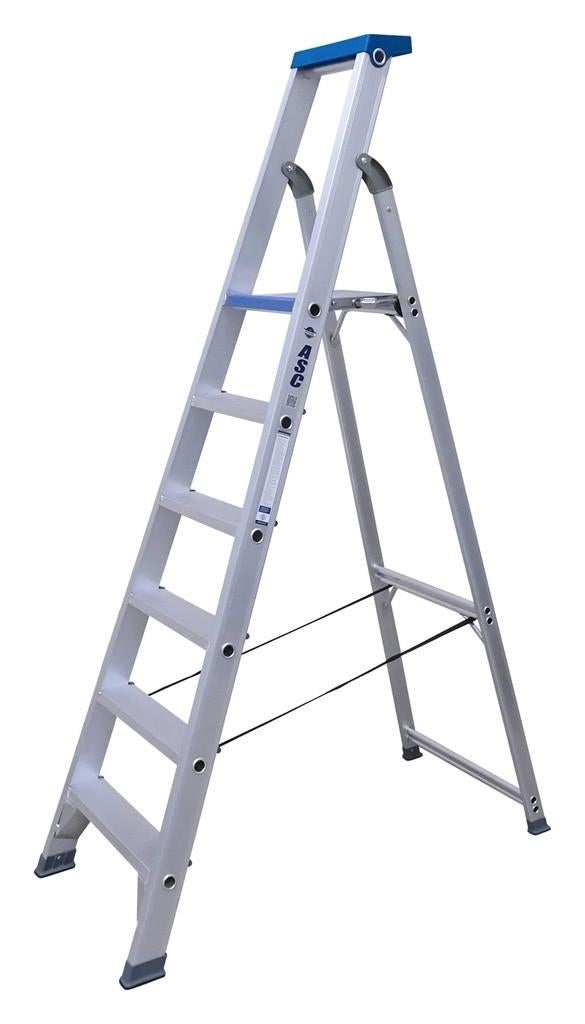 ASC aluminium bordestrap 6 treden | TIJDELIJK GRATIS VERZEND, Nieuw, Ophalen of Verzenden, ., Trap